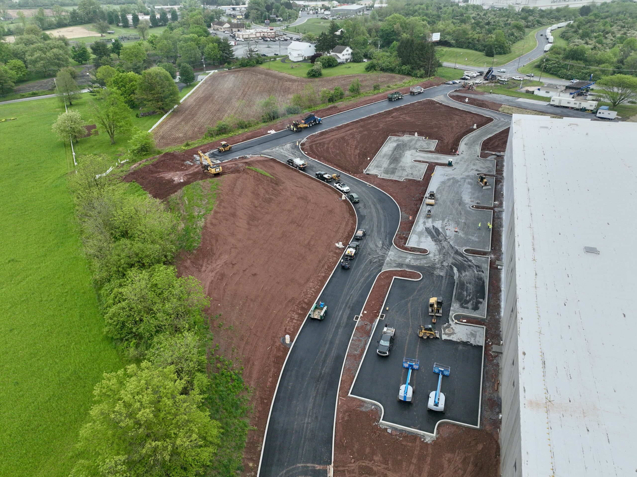 Blackhorse Distribution Center drone view