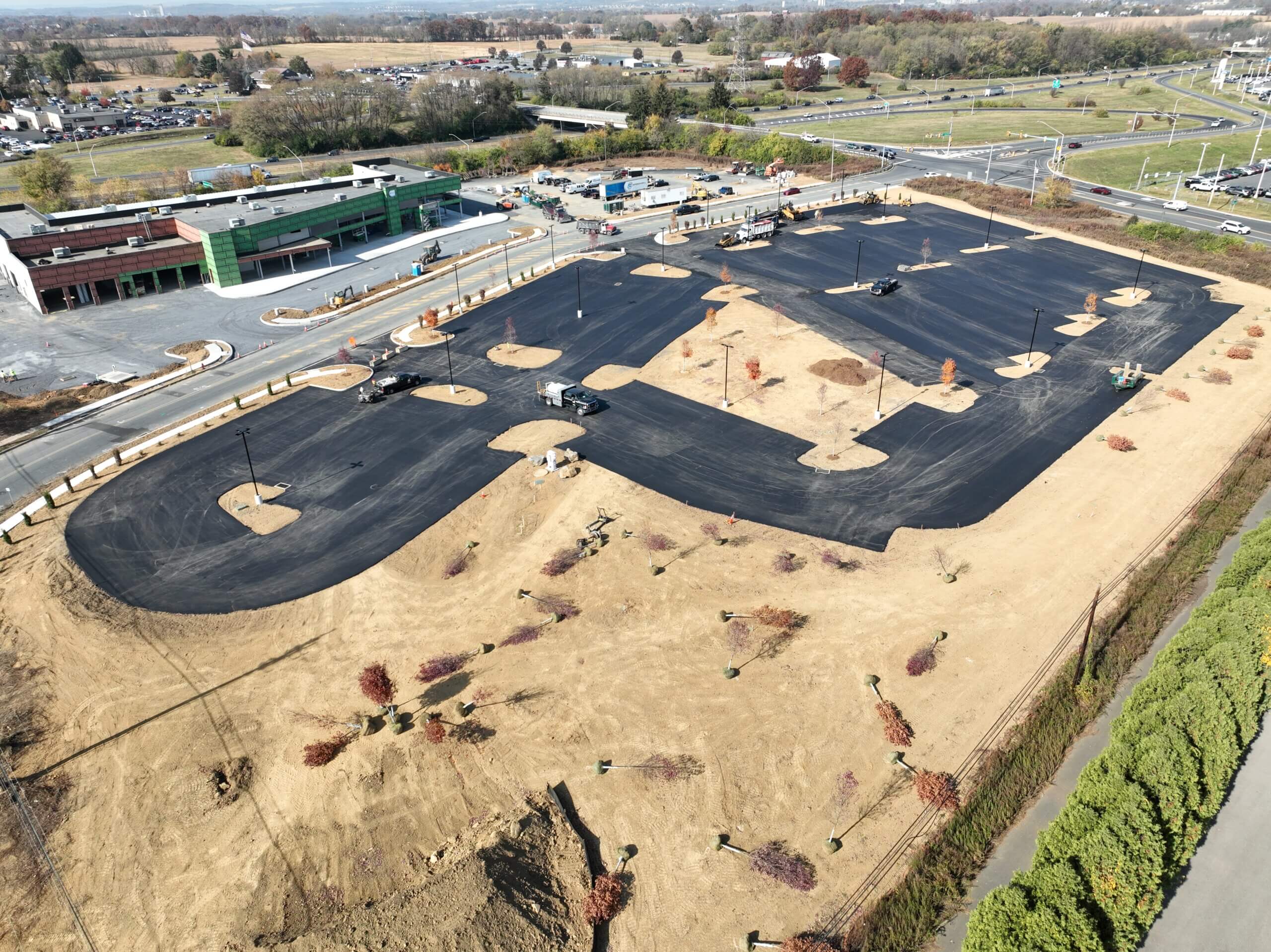 Faulkner Subaru paving
