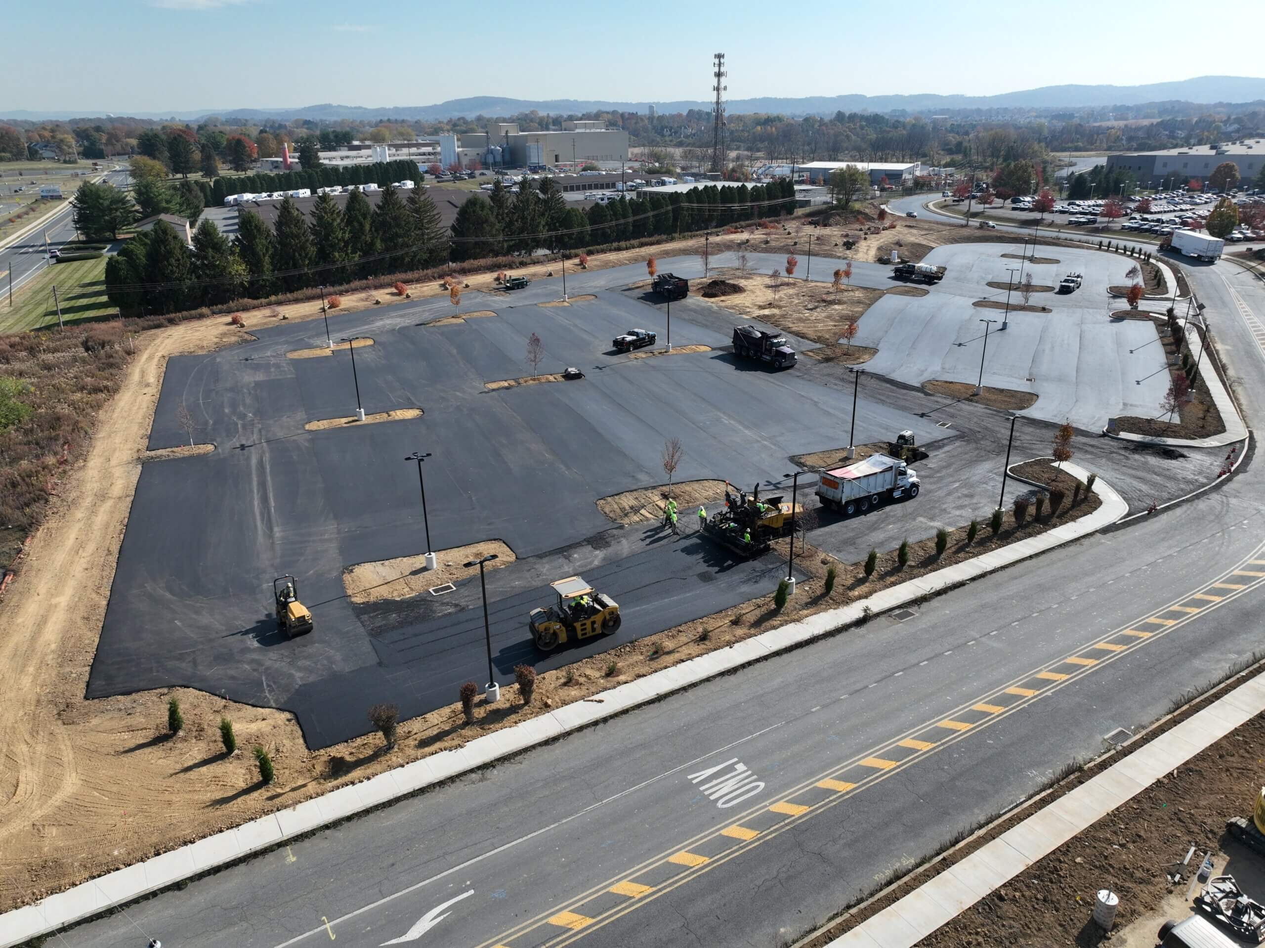 Faulkner Subaru paving