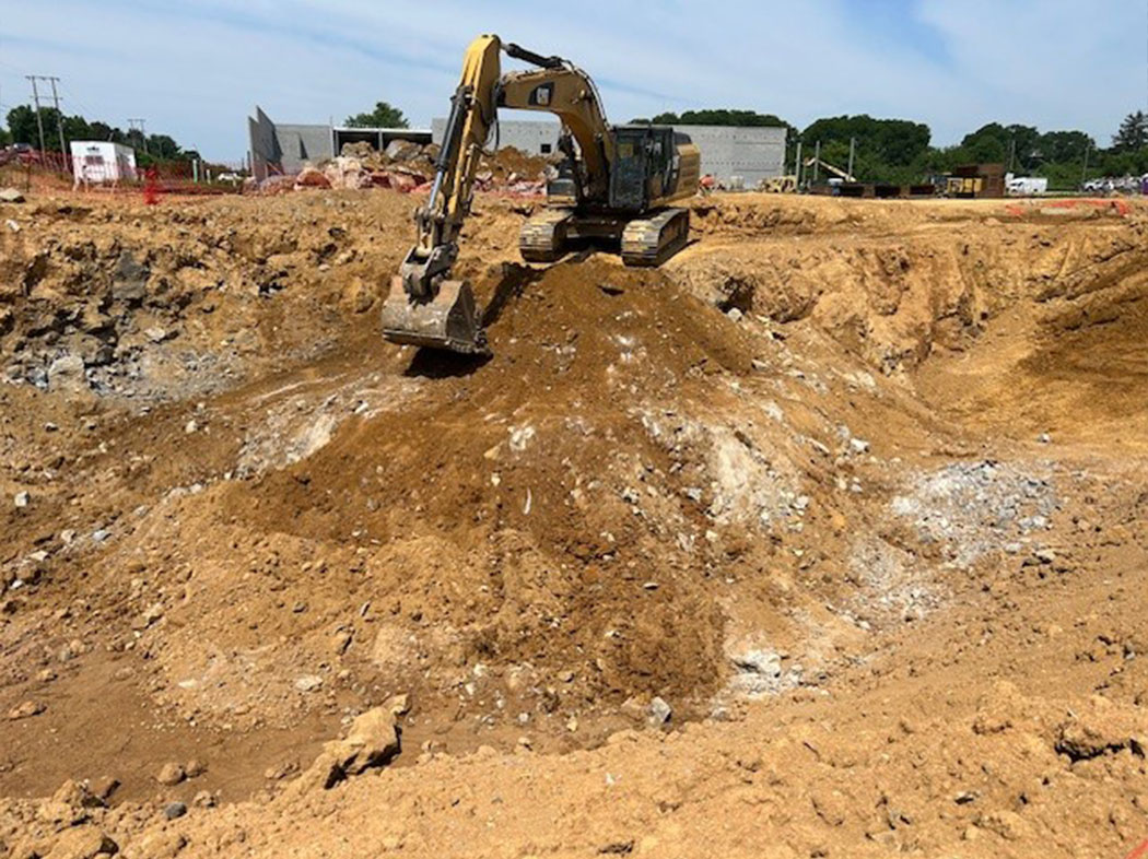 Earthmoving at Faulkner Subaru