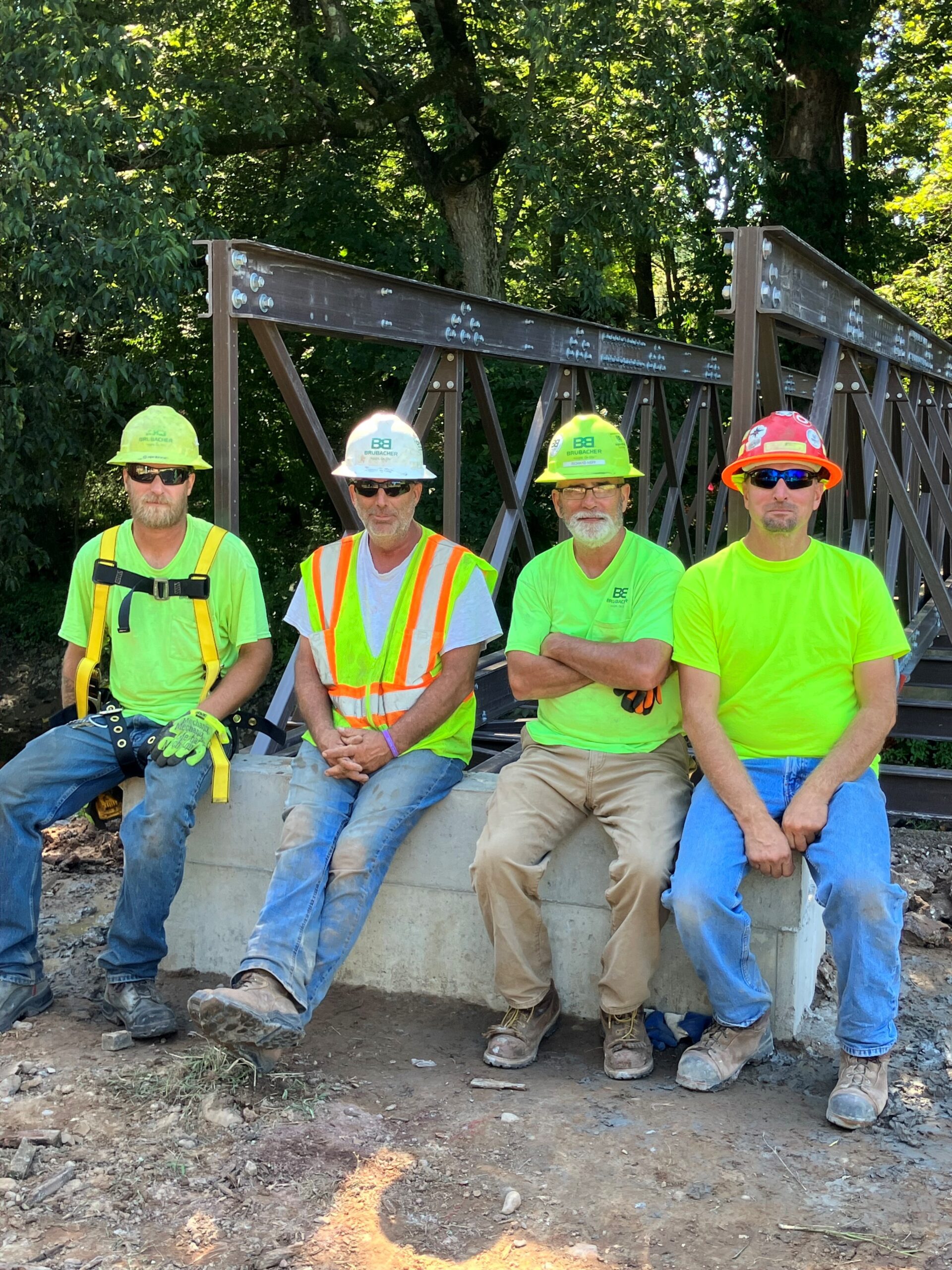 Brubacher team members on the Mary Yardley job site