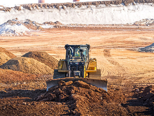 Moving material and shaping the site for what’s next