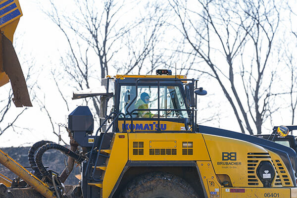 Alvaro at the controls at Willowbrook