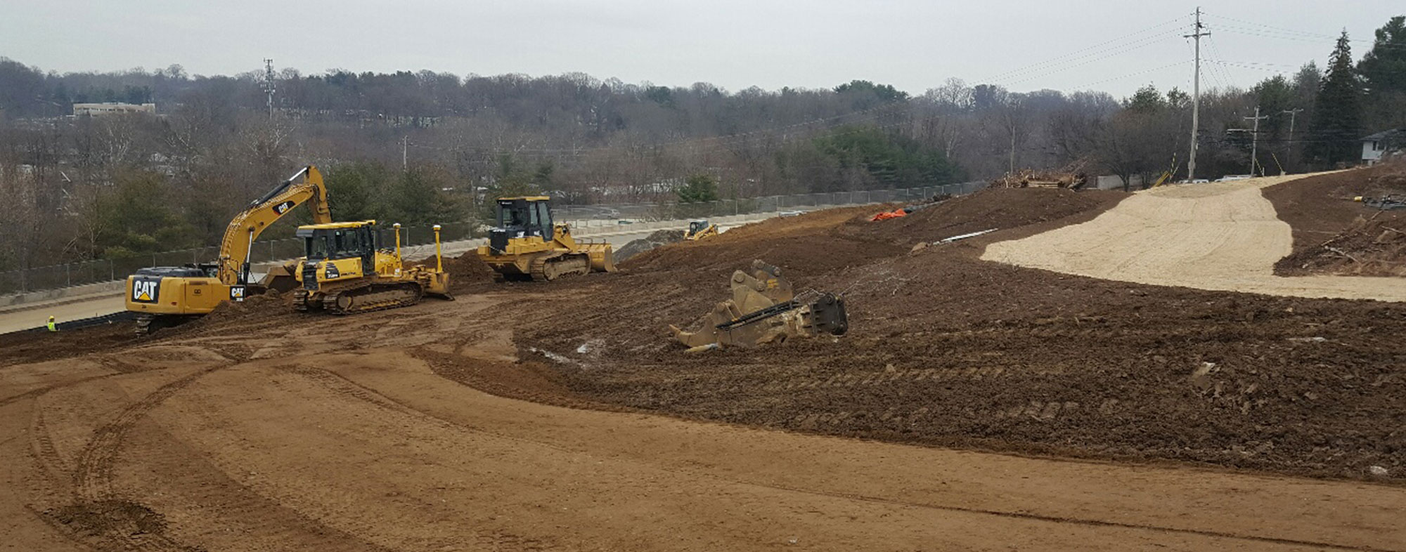 Construction Vehicles at Fairfield Inn Jobsite