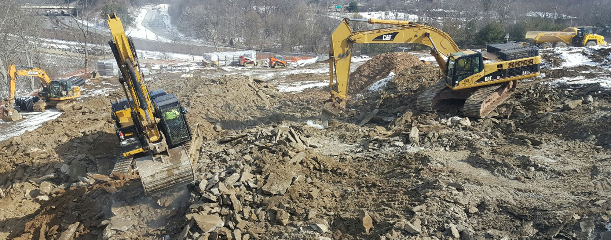 Construction Vehicles at Fairfield Inn Jobsite