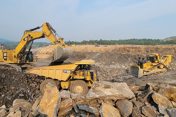 Overburden removal