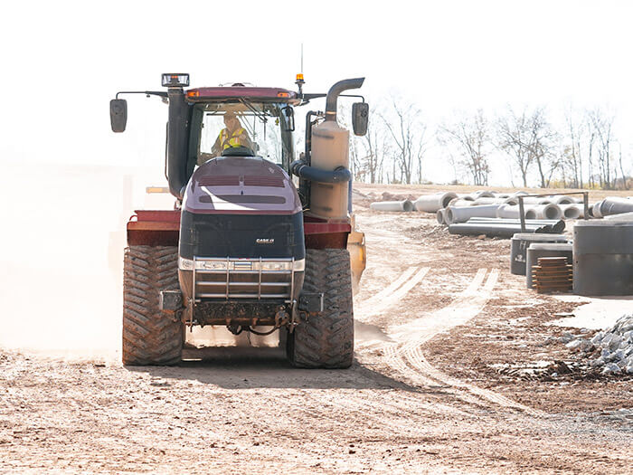 Residential project excavating support
