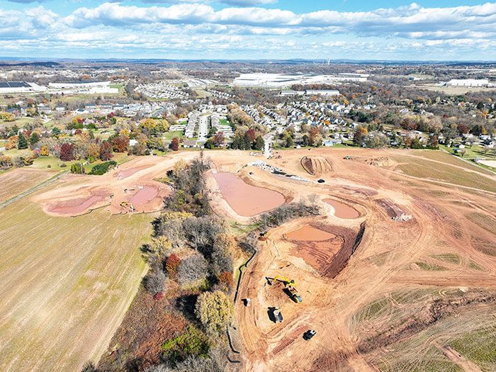Aerial view of Freedom Square