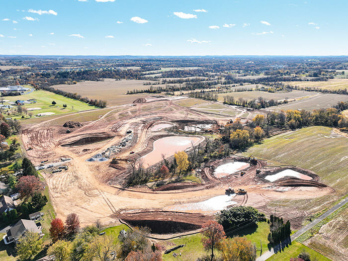 Aerial view of Freedom Square