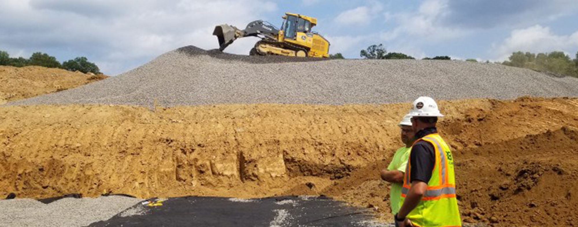 Progress at Pond's Edge Jobsite