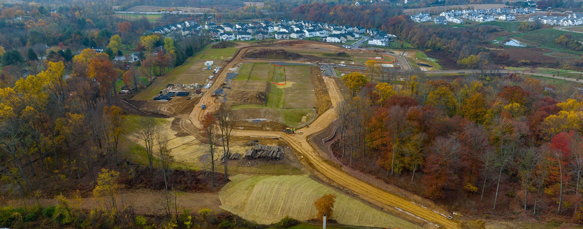 Progress at Preserve at Marsh Creek